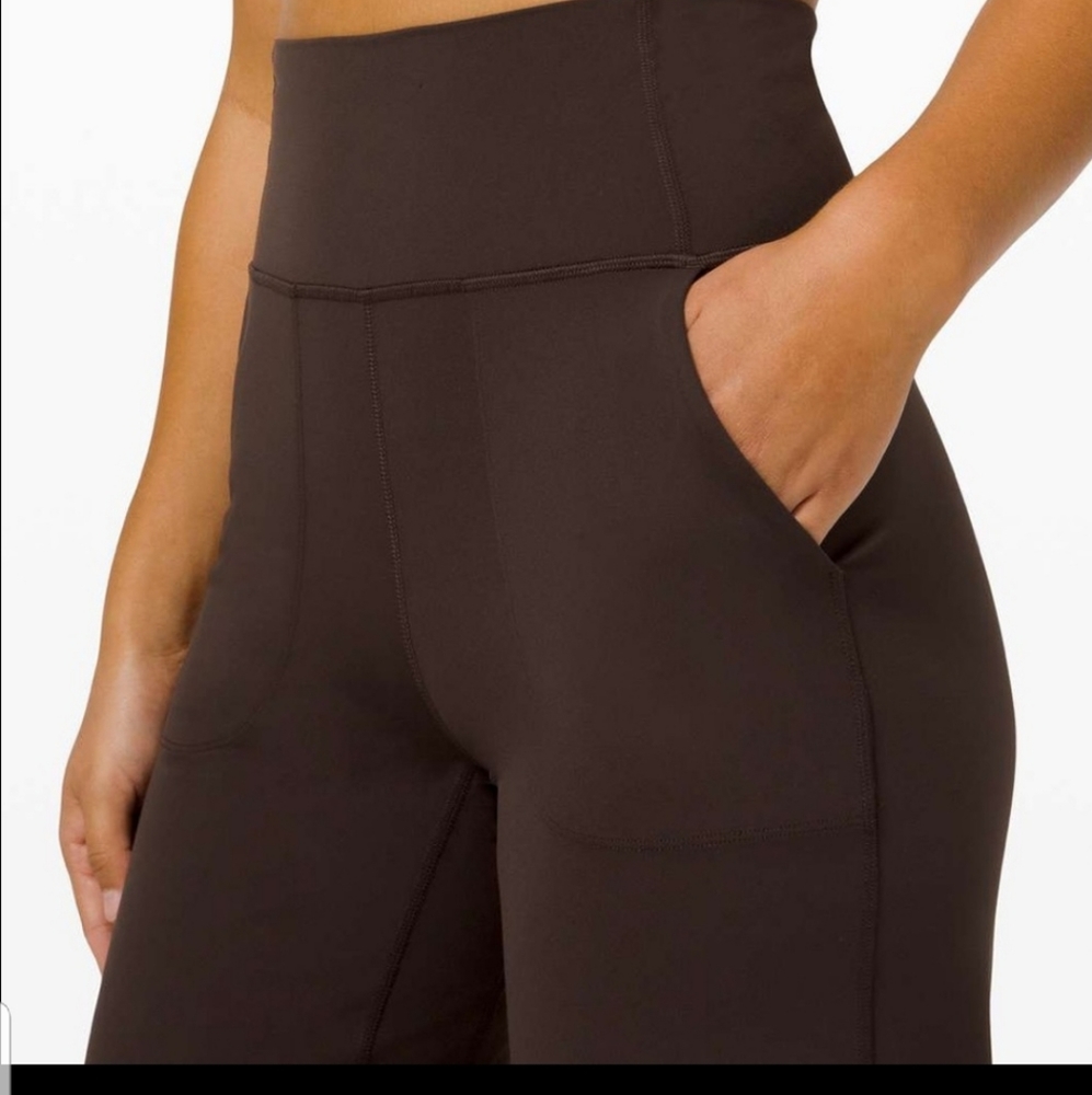 lululemon athletica Brown Wide Leg Pants - Picture 2 of 9